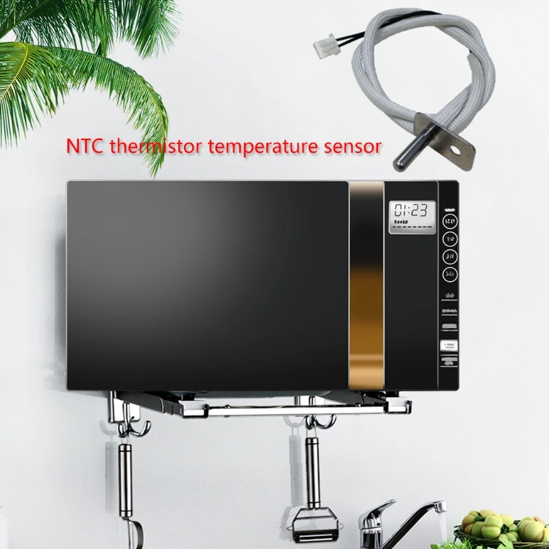 NTC Temperature Probe Temperature Controller Sensor -40~150°C M6 Screw Thread, Resistance 100K, Easy to Install