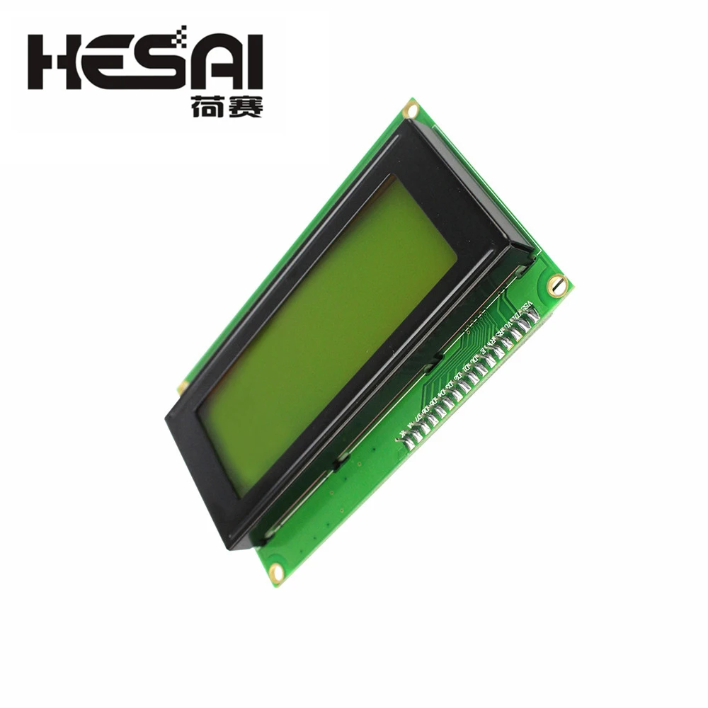 2004 20x4 2004A Blue/Yellow Green Screen HD44780 Character LCD with IIC/I2C Serial Interface Adapter Module For Arduino DIY Kit