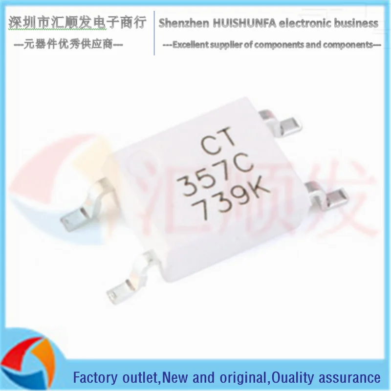 10 قطعة!!! قارنة بصرية أصلية CT357B/CT357C(T1) SOP-4 متوافقة مع EL357N(B/C)