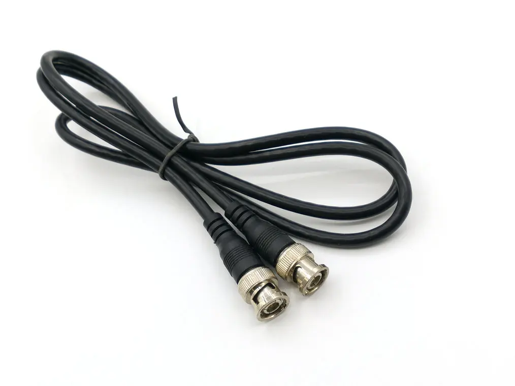 1pcs BNC Male RG59 to BNC Male 75 ohm Coaxial Cable  for Surveillance Cameras