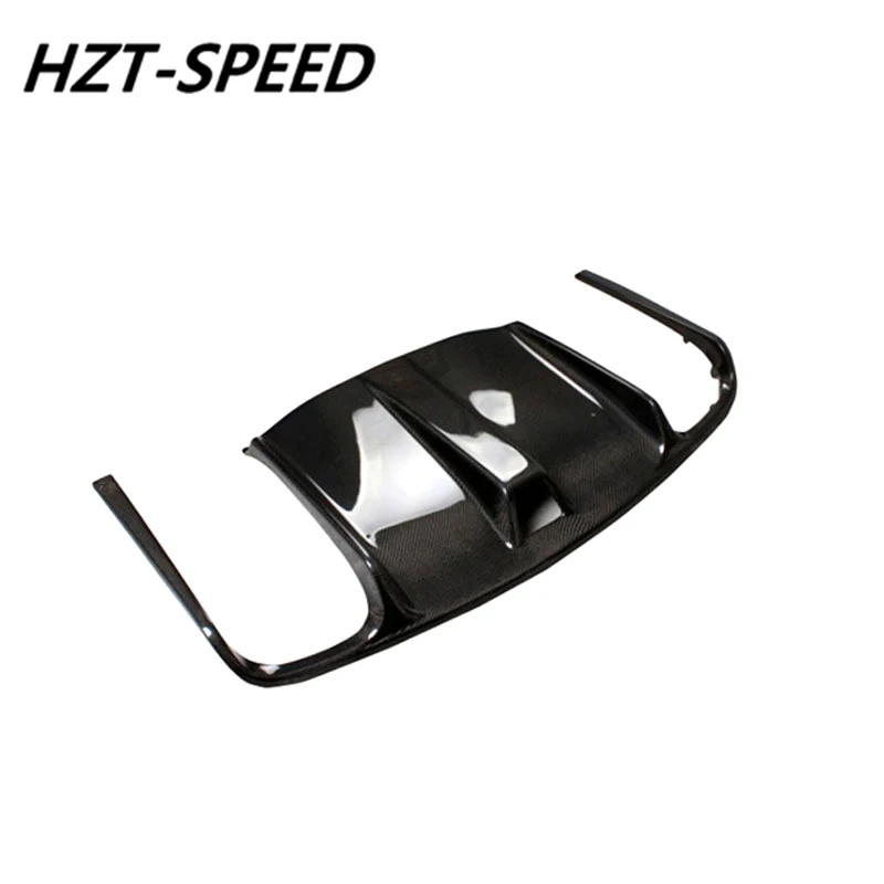 W207 Carbon Fiber Rear Bumper Lip Spoiler Diffuser For Benz E200 E250 E260 E350 Coupe 2009-2012