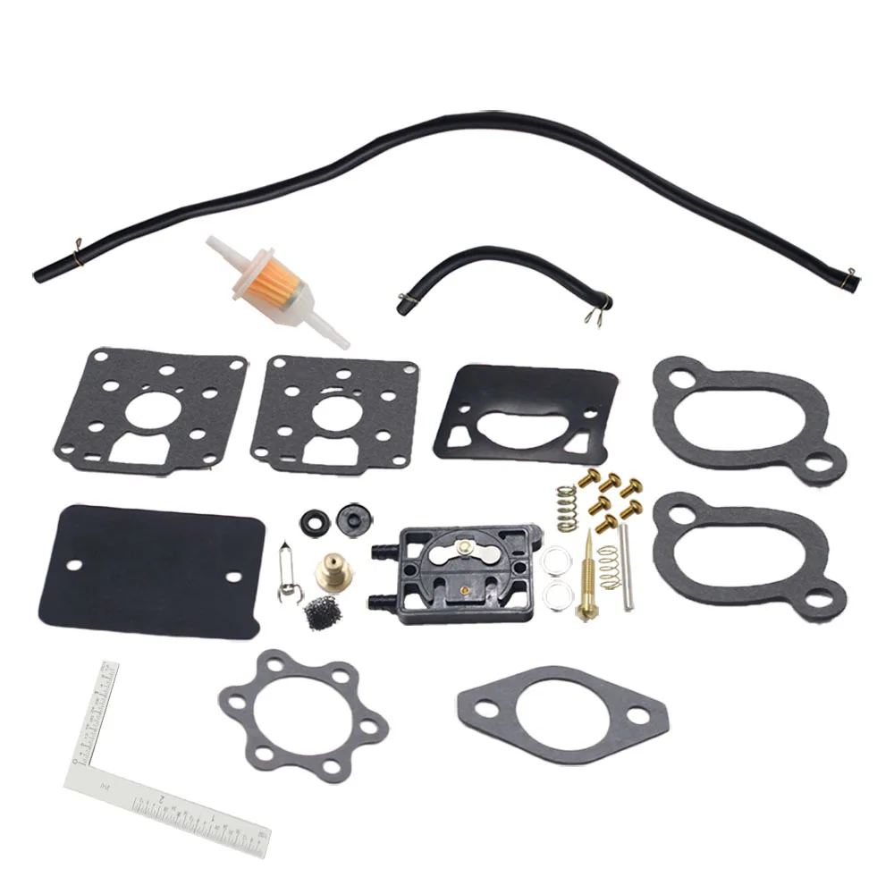 Carburetor Repair Kit for ONAN 142-0570 Model DD11 DD13 DD15 BF BG B43M B48M Engine with Fuel Pump