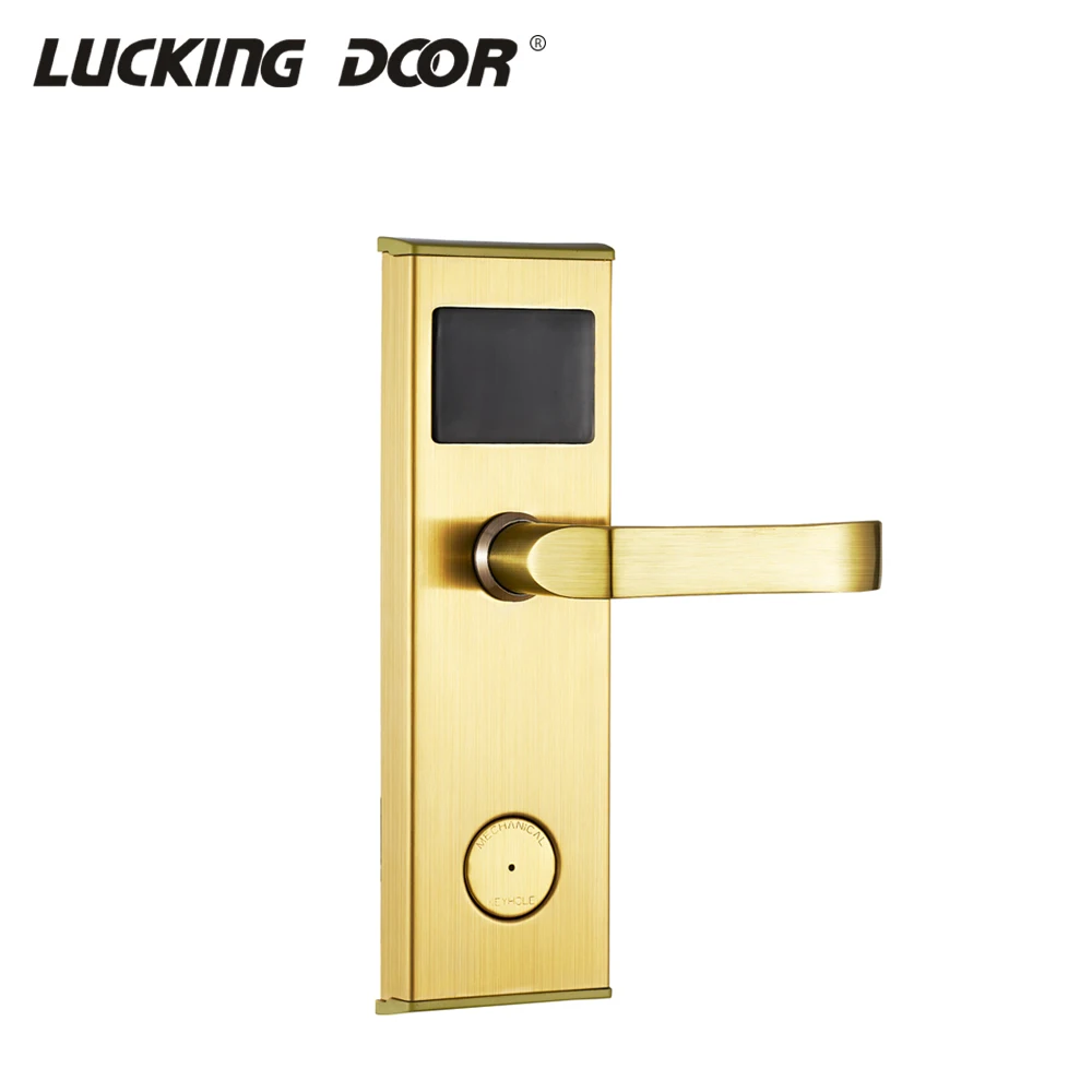 

hotel door access system digital Electric Promotion intelligent Electronic hotel key card door lock Apartment Electronic lock