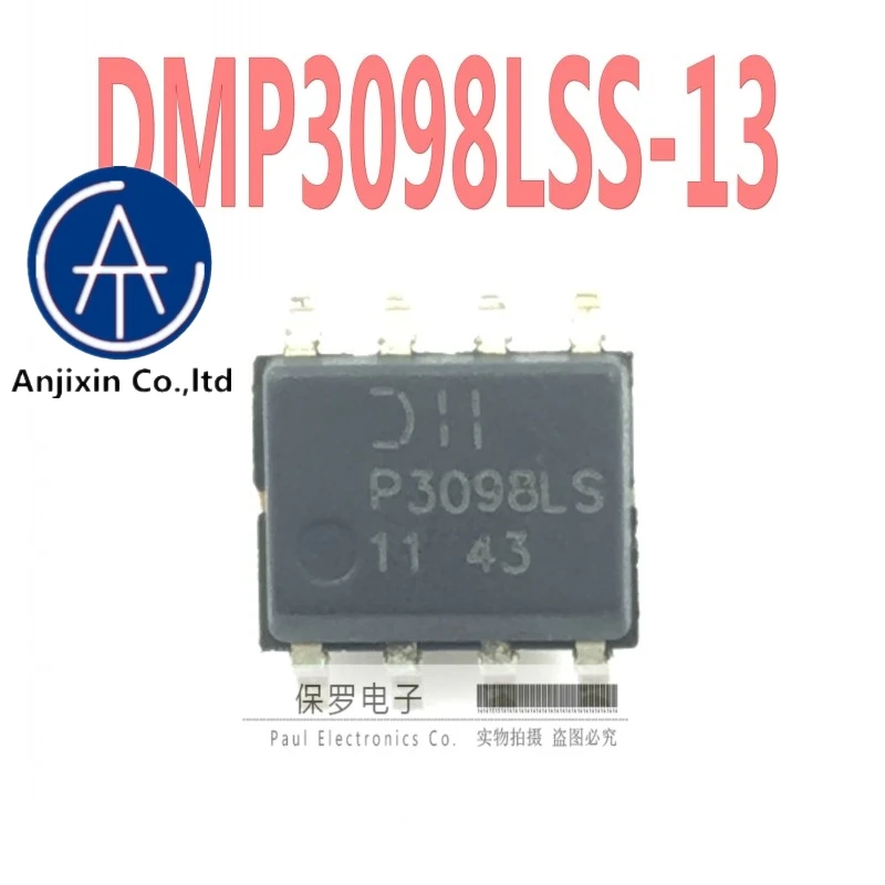 

10pcs 100% orginal and newMOS FET DMP3098LSS-13 P3098LS SOP-8 patch real stock