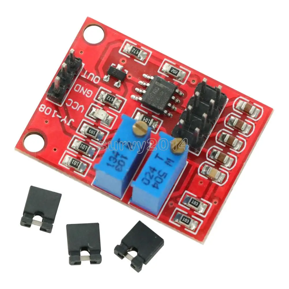 NE555 Pulse Frequency Duty Cycle LM358 Adjustable Module Square Wave Signal Generator Upgrade Version