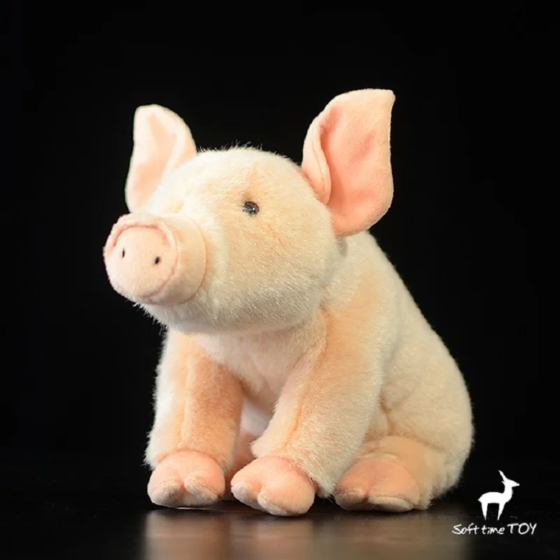 simulation animal 30cm cartoon little pig Doll plush toy soft doll baby toy birthday gift h2022