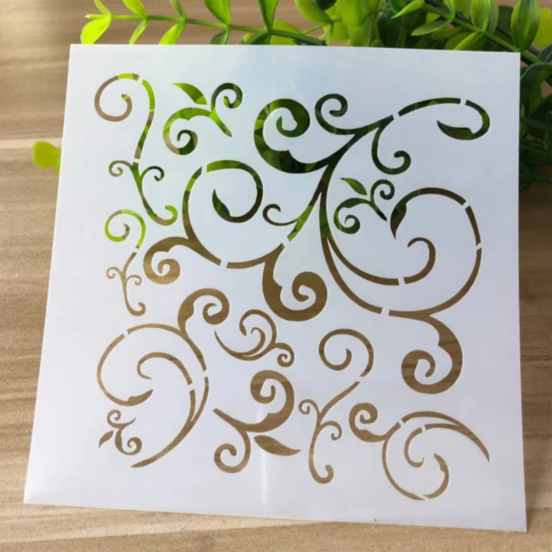 Stencils Drawing Scrapbooking Photo Album Decorative Embossing Stencils Paper Craft Template For Painting Wall