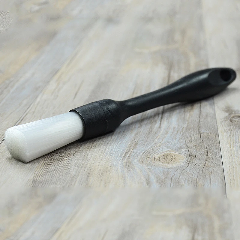 Picture 3: Cleaning Tool Brush for Kitchen Bar Dust Removal Sweep Powder Long Handle Durable Nylon Brushs Coffee Machine Cleaning Brush