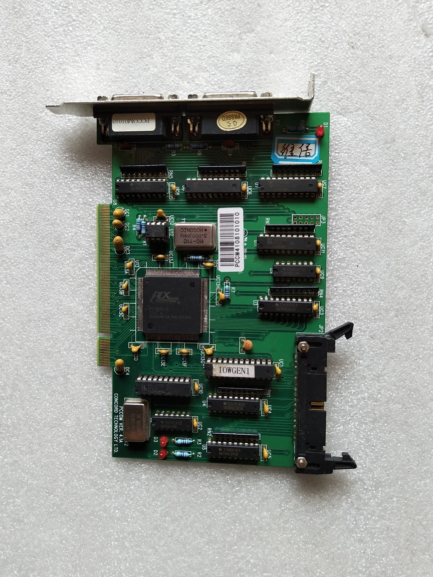 

Industrial control panel CONCORD TECHNILOGY LTD. PCCOM VER.4.1A PCCOM01010