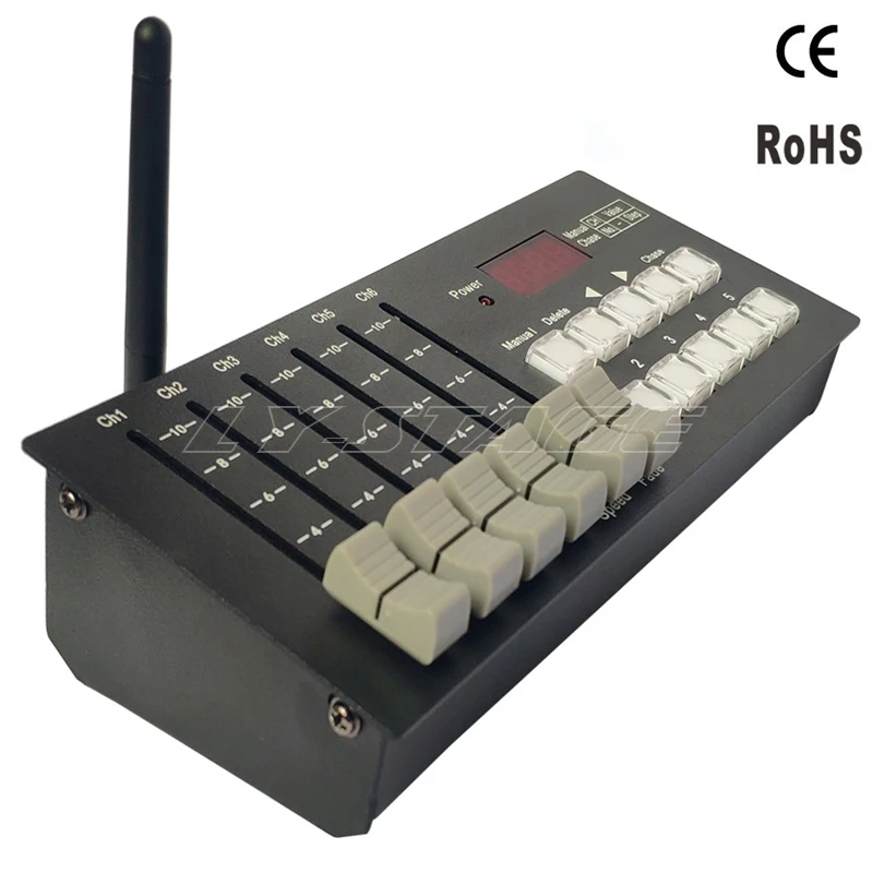 30 تحكم DMX تحكم لاسلكي رخيصة الثمن التحكم عن بعد تحكم DMX للمرحلة DJ الإضاءة Led مصباح موازي المستوى