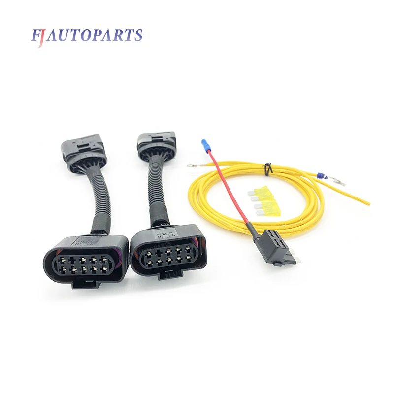 For VW Transporter T5 To T5.1 FaceLift Headlight Conversion Adaptor Wiring Harness Loom Connector