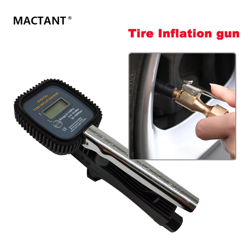 New Type LED Digital Deflator For Car Tire Inflation Gague Portable High Speed Air Compressor