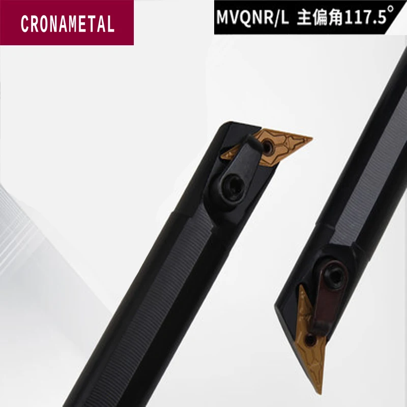 Cronametal Cnc Draaibank Gereedschaphouder Boring Bar MVQNR16 Interne Draaigereedschap