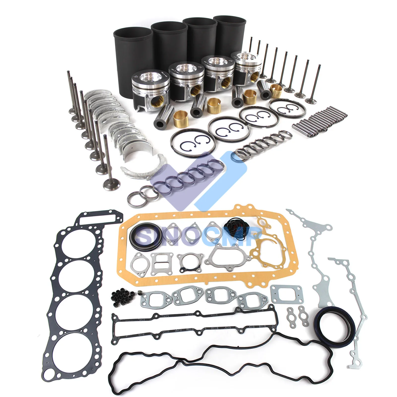 J05E J05E-TA Overhaul Rebuild Kit For Hino Engine Kobelco Excavator