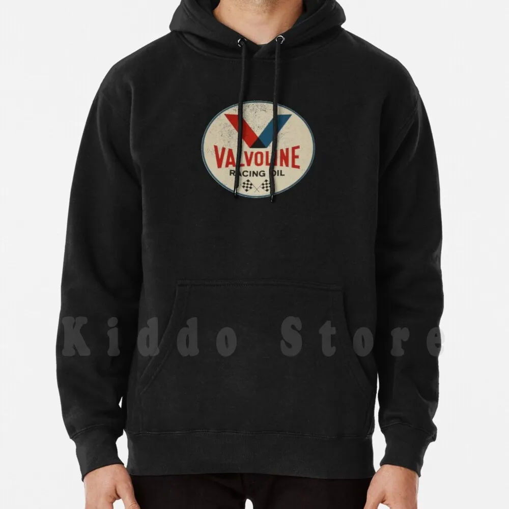 Valvoline Racing Sign Hoodies Long Sleeve Valvoline Texaco Castrol Oil Engine Motor Racing Cars Vehicles