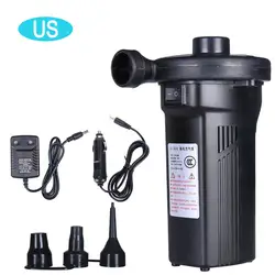 Inflatable Pump Electric Air Mattress Camping Pump Air Compressor Portable Inflator Air Pump For Home Car Use EU US UK Plug