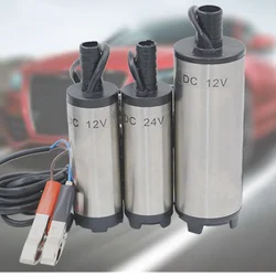 DC 12V /24 v Submersible Pump 38mm /51mm Water Oil Diesel Fuel Transfer Refueling Tool For Oil Water
