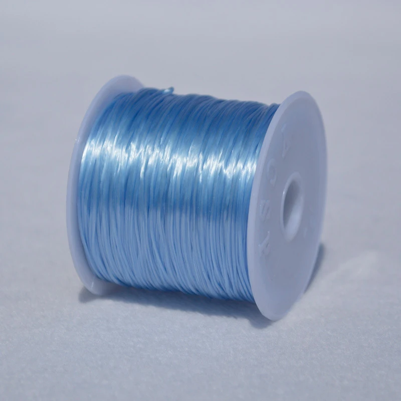 Roll Strong Elastic Crystal Beading Cord 0.6mm for Bracelets Stretch Thread String Necklace DIY Jewelry Making Cords Line