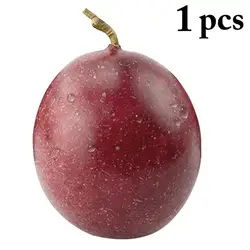 1Pc Artificial Fruit Lifelike Passion Fruit Gold Berry Fake Fruit Photography Prop Home Decoration Supplies