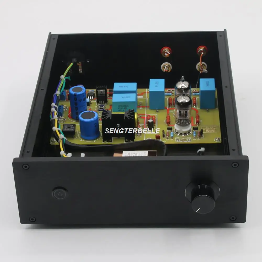 

Finished Hifi Stereo 12AU7 Tube Preamplifier Home Amp Base On Conrad-Johnson PV12 Circuit