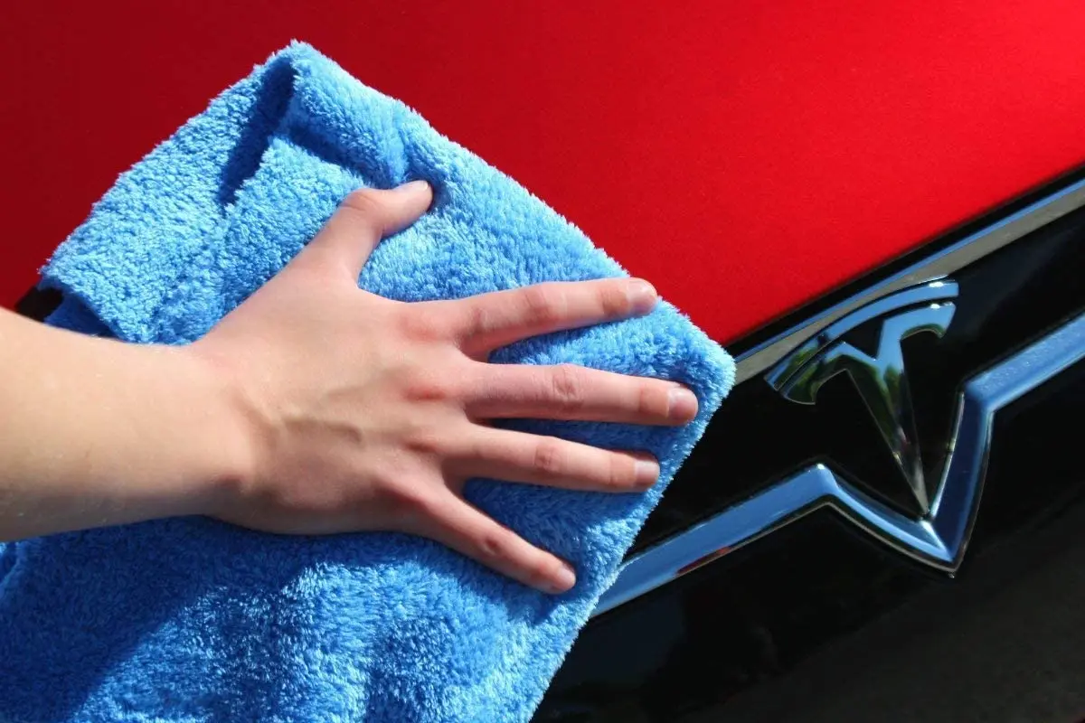 Microfiber Car Cleaning Towel Coral Fleece Edgeless water absorption Auto Washing Dry Blue Cloth Polishing Detailing Rag For Car