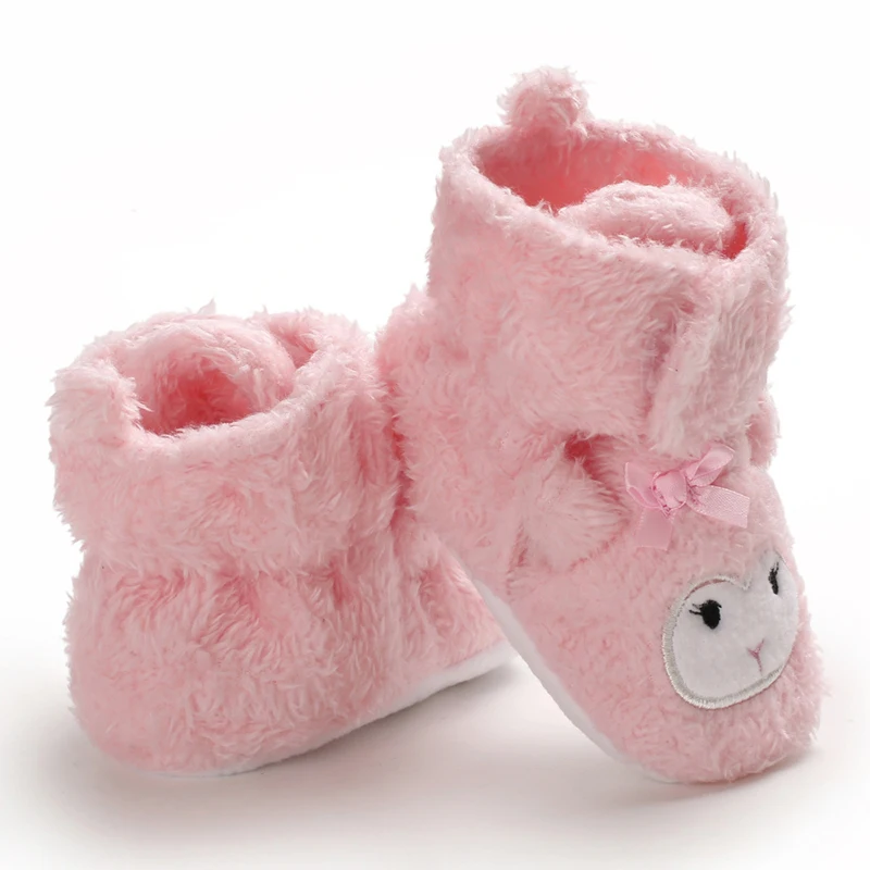 Newborn Cute Baby Socks Shoes Boy Girl Star Toddler First Walkers Booties Cotton Comfort Soft Anti-slip Warm Infant Crib Shoes