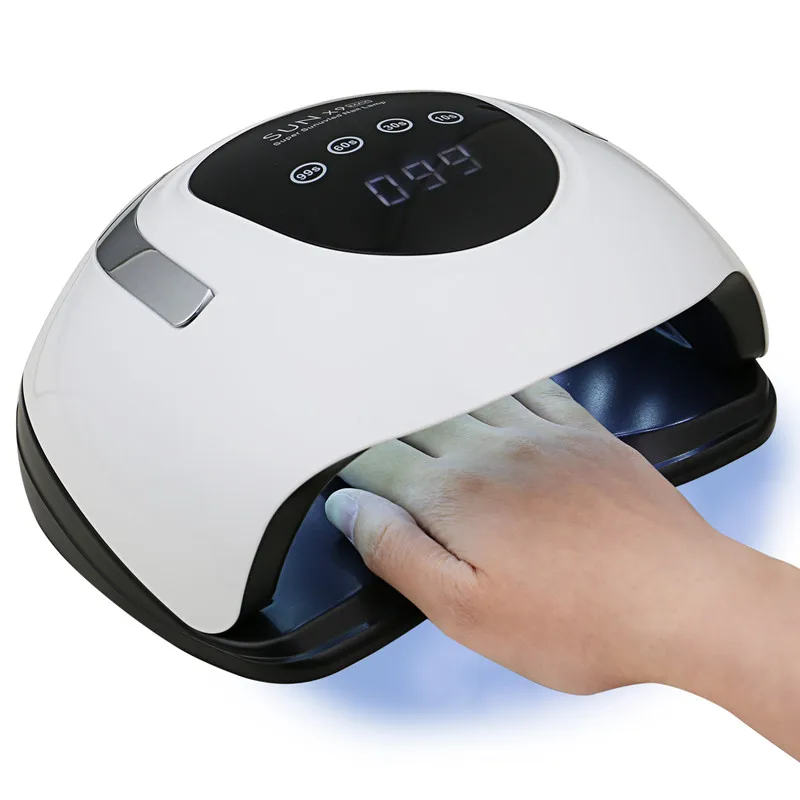 UV-LED-Nagellampe, Nageltrockner, 57 LEDs, schnell trocknend, Nagelgelpoliermittel, Maniküre, Pediküre, professioneller Nagelstudio-Lampentrockner