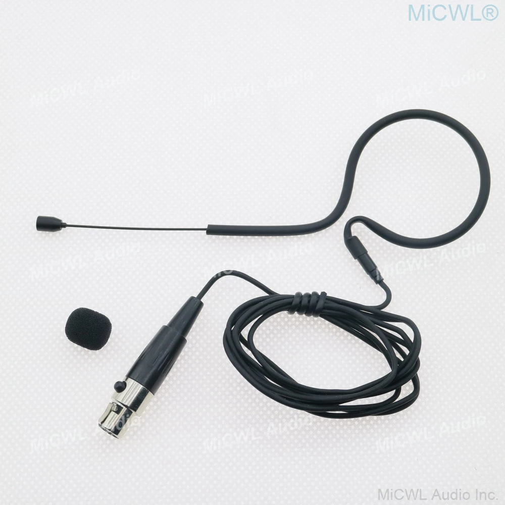 MiCWL UR1 Omnidirectional Headset Microphone For Shure ULXD SLXD ULX SLX PGXD PGX Wireless Hewd worn System TA4F mini Mic