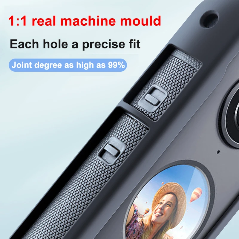 ل Insta360 واحد X2 واقية إطار الحال 1/4 برغي هول كاميرا ترايبود محول جبل ل Insta360 واحد X2 عمل ملحقات الكاميرا