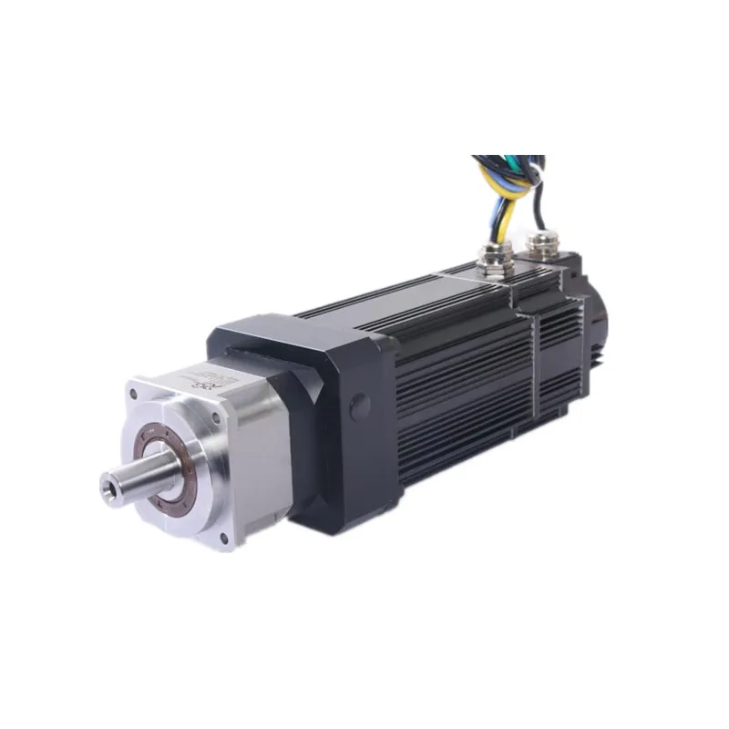 KY110AS0410-15PGL90-10 48V 1000W BLDC motor with hall sensor and encoder 2500ppr with high precision planetary reducer 1:10