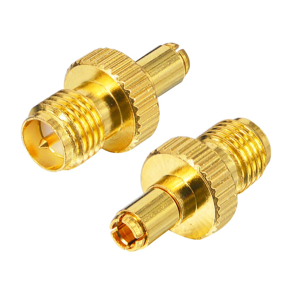 100PCS 3G 4G antenna RF adapter  connector RP  SMA Female  to TS9 Male  RF Straight Antenna Connector Gold Plated