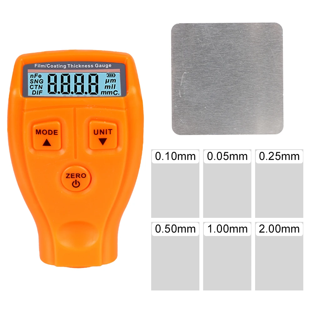 GM200 Manual Paint Tool Auto Film Coating Thickness Gauge Meter Car Paint Thickness Tester Automotive Test Tool