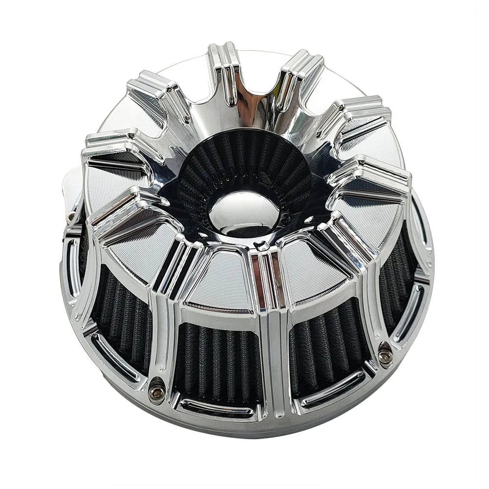 

Motorcycle CNC Crafts Intake Air Cleaner Filter for Harley XL Sportster 883 Softail Dyna Touring Big Twin Cam FLT FLST FXDLS M8