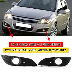 1Pair Left Right Car Front Fog Light Grille Grills Fog Lamp Grille Cover For Vauxhall For Opel For Astra H 07-12 1400409 1400410