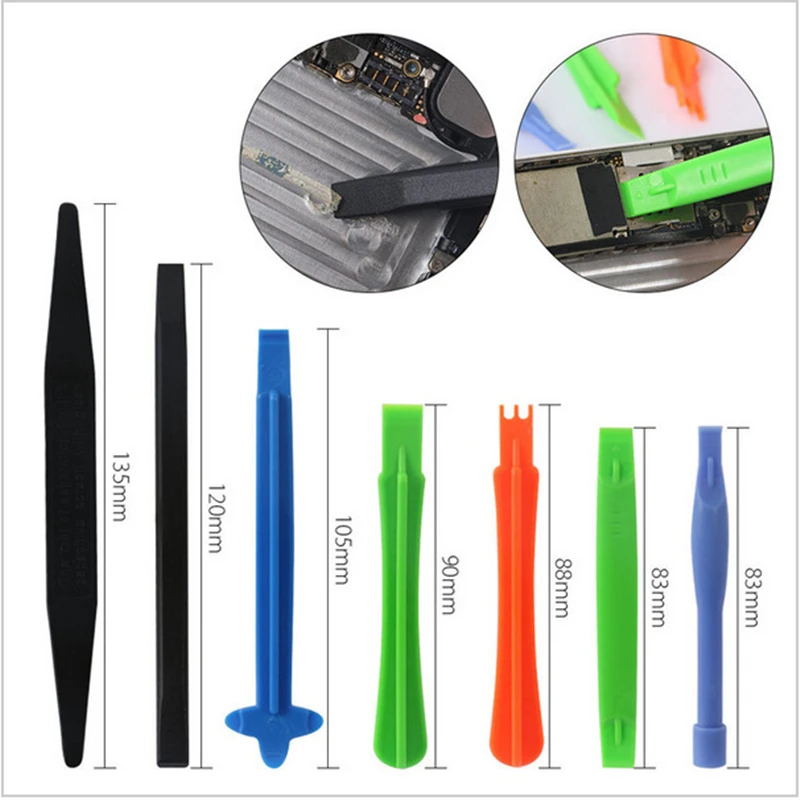 Kit de 21 herramientas de reparación para teléfonos móviles, espátula, herramienta de apertura, set de destornilladores para iPhone X 8 7 6S 6 Plus 11 Pro XS 5