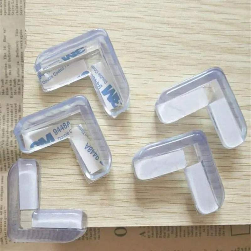 

10 Pcs/Lot Baby Safty Infant Collision Angle Glass Table Crash Bar Kids Child Protection Angle Baby Edge Corner Guards