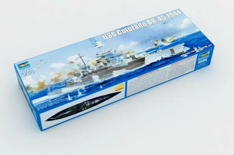 

Trumpeter 05768 1/700 USS Colorado BB-45 1944 model kit