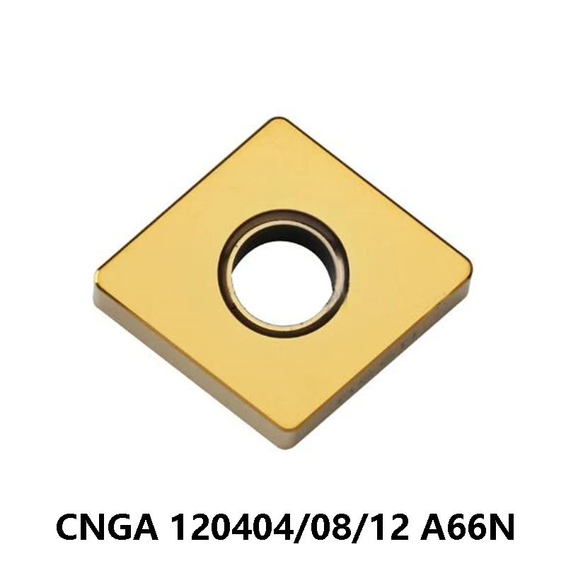 الأصلي CNGA120404 CNGA120408 CNGA120412 A66N A65 CNGA 120404 120408 120412 كربيد مخرطة أدوات تقطيع تحول CNC