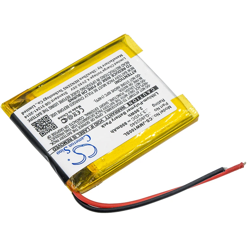 Bateria Cameron Sino do JBL Wind.fits JBL GJ 802540   bateria.Bateria JBL.Li-Polymer.800mAh / 2.96Wh.