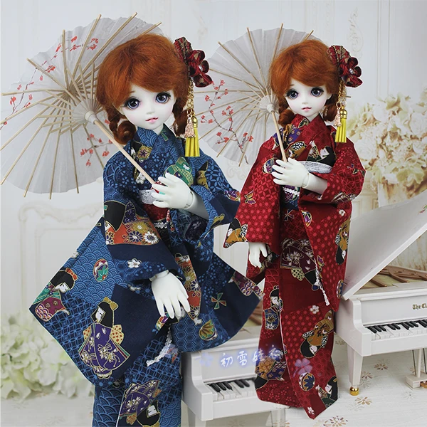 1/6 1/4 1/3 BJD Accessories doll clothing  Japanese Kimono yukata for BJD/SD,not include doll,shoes,wig and other E2500