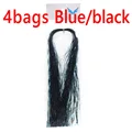 4 bolsas azul negro