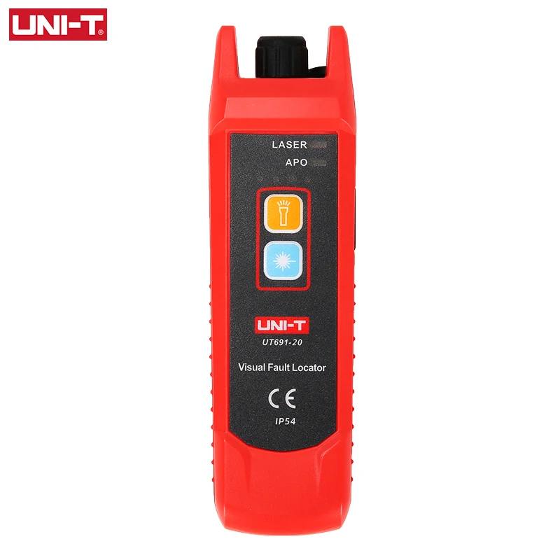 UNI-T UT691 Visual Fault Locator 15km Optical Fibe Test Pen Light Pen Light Pen Red Light Source Tester