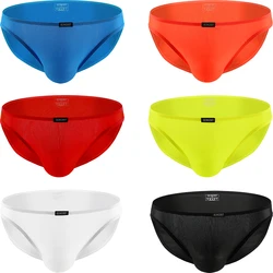 Men's Seamless Front Pouch Bikini Underwear Sexy Low Rise Breathable Men Tagless Briefs Underwear …