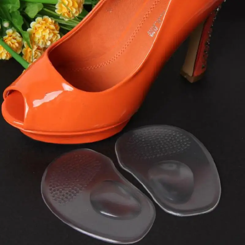 Silica Gel Ball Forefoot Silicone Shoe Pad Insoles Women's High Heel Cushion Meatarsal Support Feet Palm Care Pads LX3070