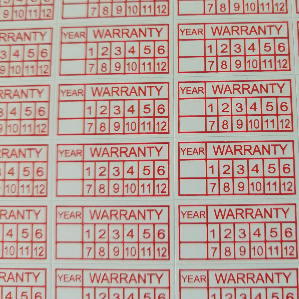 210pcs Retail Writable 20*10mm Warranty Security Sealing Label Sticker Fragile/Eggshell/Tamper Paper Material