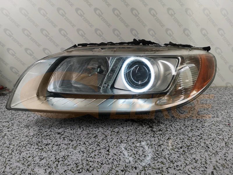 For Volvo S80 V70 XC70 2007 2008 2009 2010 2011 2012 2013 2014 2015 2016 Xenon Headlight Excellent CCFL Angel Eyes Halo Rings