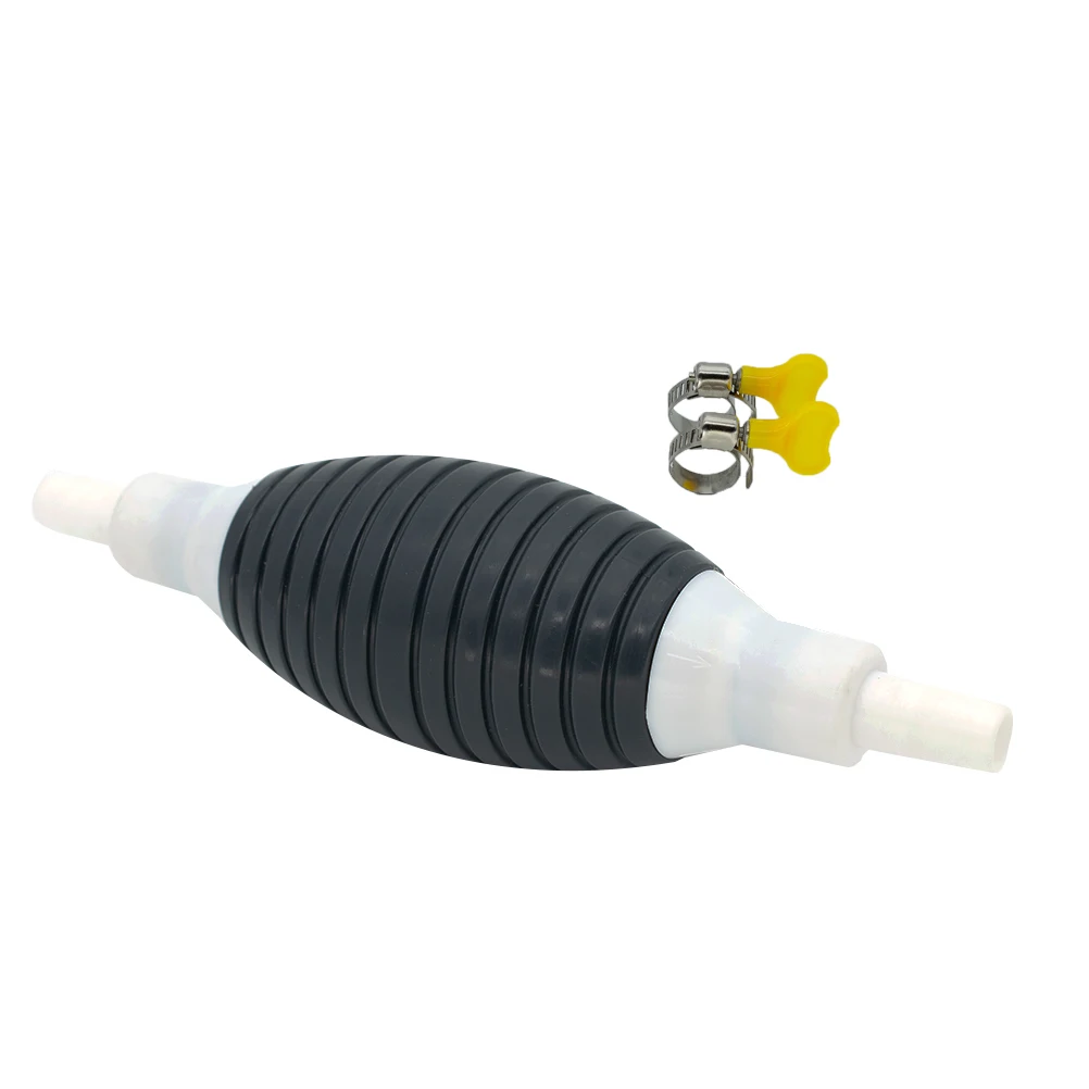 Pompa Minyak Gas Tangan Universal Pompa Bahan Bakar Mobil Pipa Hisap Manual Pompa Siphon Aksesori Sistem Pasokan Bahan Bakar Mesin Otomatis