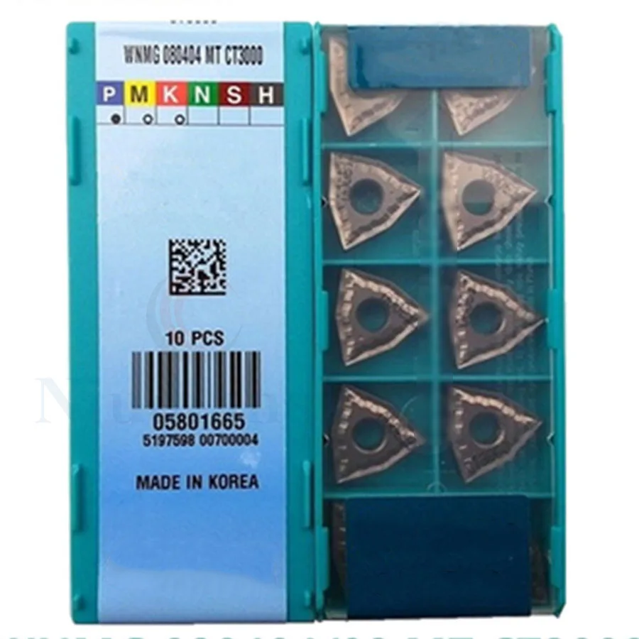 10 pz ctmt CT3000 utensili per tornitura esterna inserto in metallo duro fresa tornio CNC tornio utensile inserto per tornitura ctmt CT3000