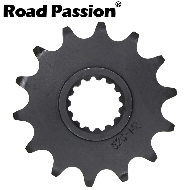 Road Passion Motorcycle 12T 13T 14T Front Sprocket Gear For 300 450 250 SMR450 SX125 SX 250 SX-F 350 XC-W 125 150 SX Quad