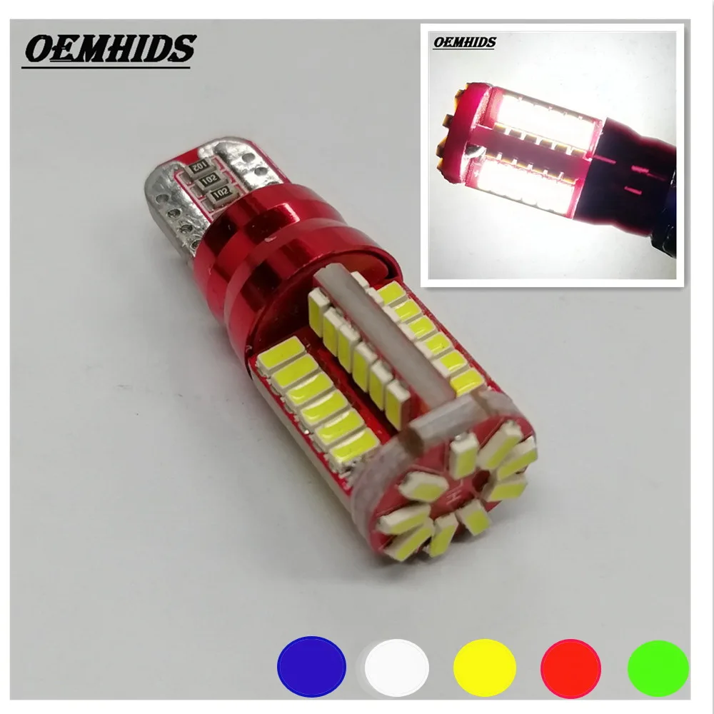 2X T10 Светодиодная лампа Canbus 5W5 Автомобильная светодиодная сигнальная лампа W5W 12 В 6000 К 7000 К Подсветка номерного знака 4014 57SMD Белый индикатор 2X T10 Светодиодная лампа Canbus 5W5 Автомобильная светодиодная сигнальная лампа W5W 12 В 6000 К 7000 К Подсветка номерного знака 4014 57SMD Белый индикатор